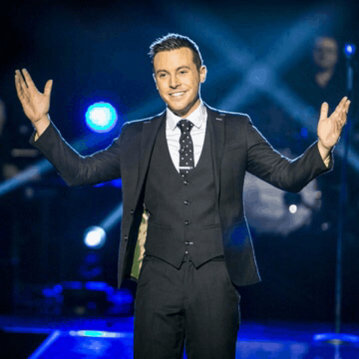 Nathan Carter performing at The British Country Music Festival