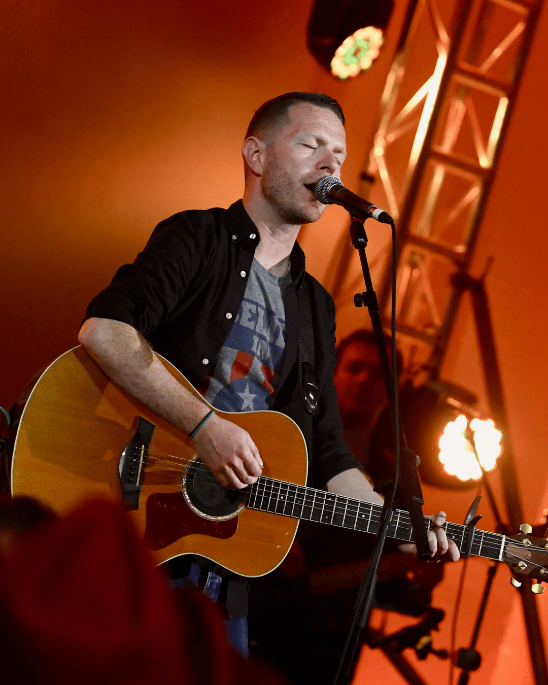 Gary Quinn Irish Country Artist at The British Country Music Festival