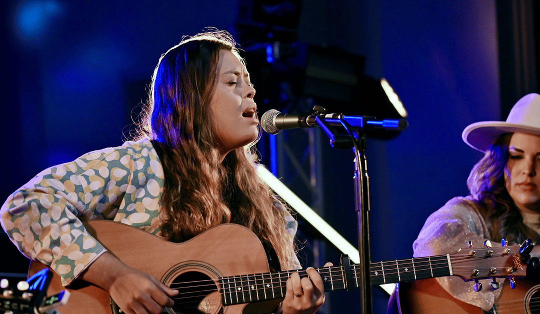 Kylie Price performs at The British Country Music Festival