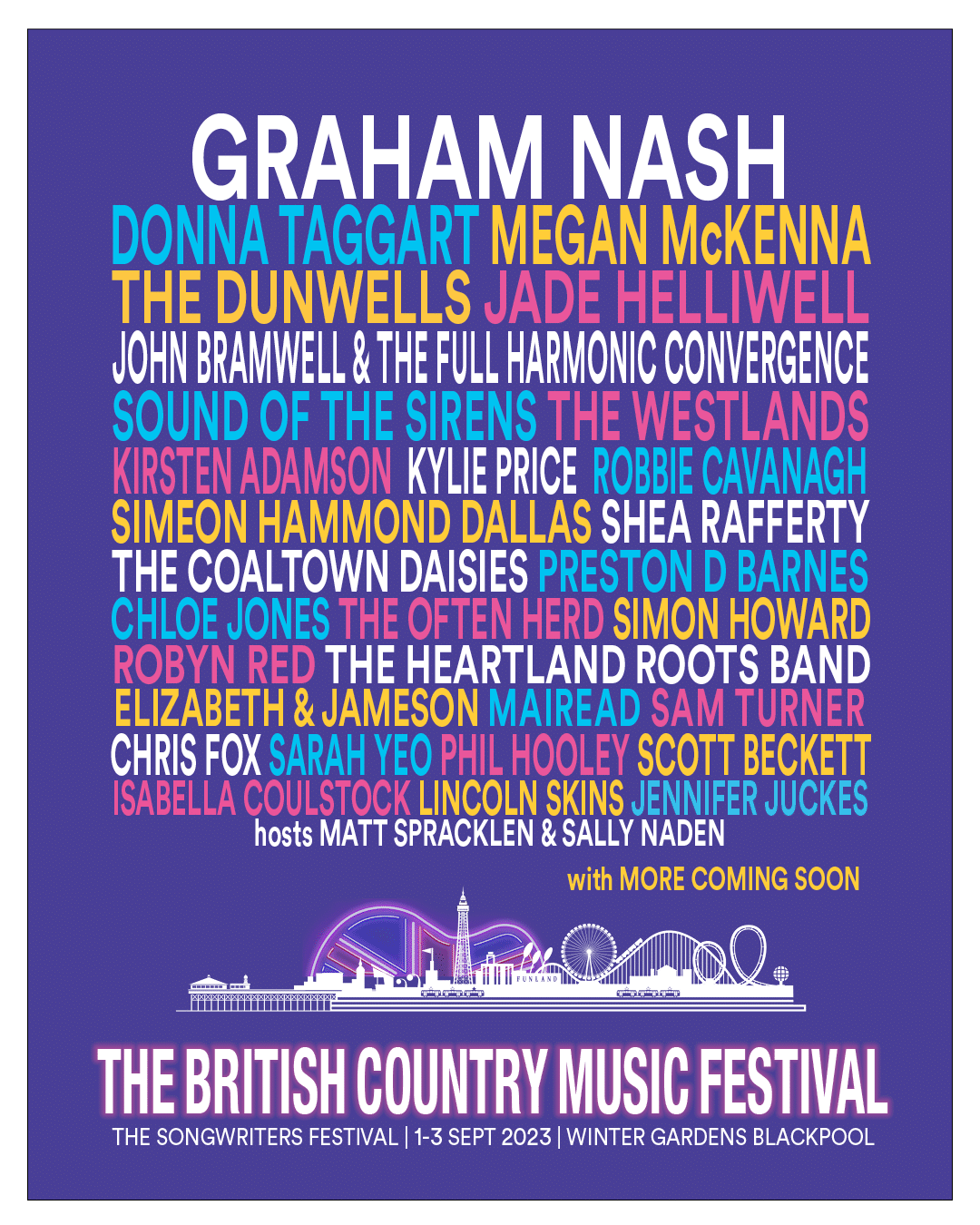 The British Country Music Festival 2023 :ineup